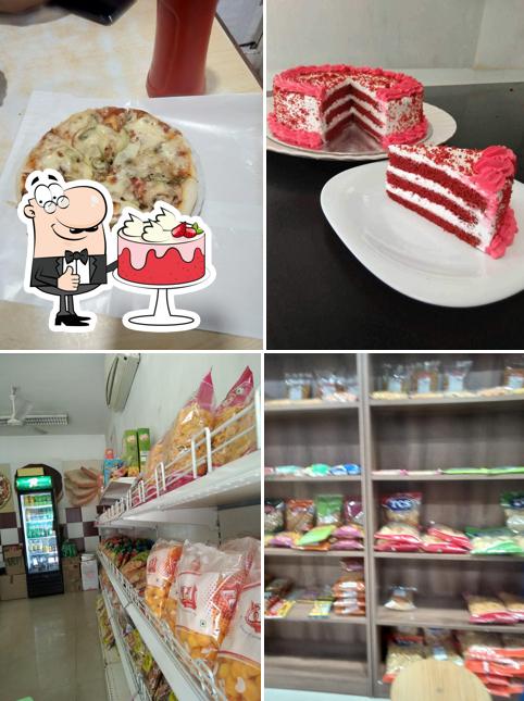 Red velvet cake at Adyar Bakery