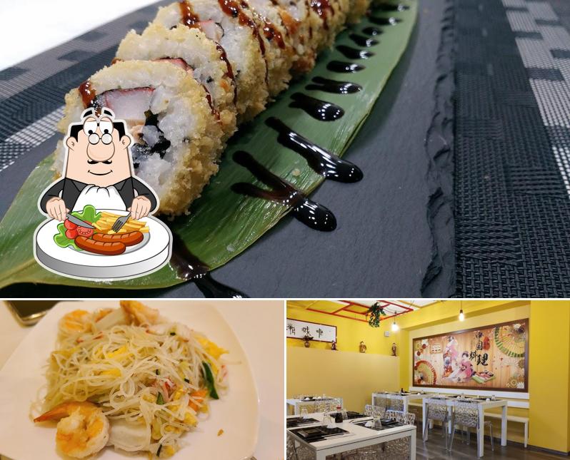 Fu Lu Ristorante Cinese-giapponese si caratterizza per la cibo e interni