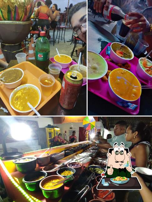 Platos en Irani e Toinho Self-Service de Caldinhos