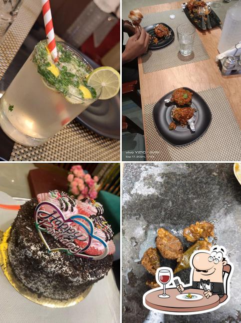 Food at Moments Restaurant and Resort