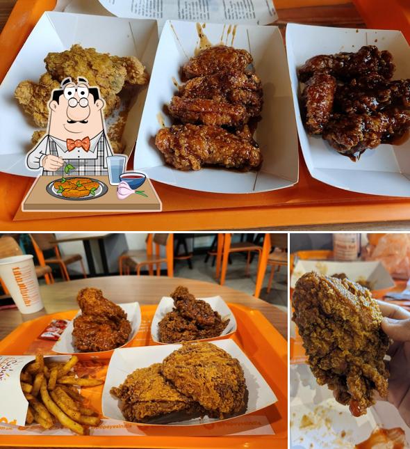 Chicken wings at Popeyes - Famous Louisiana Chicken