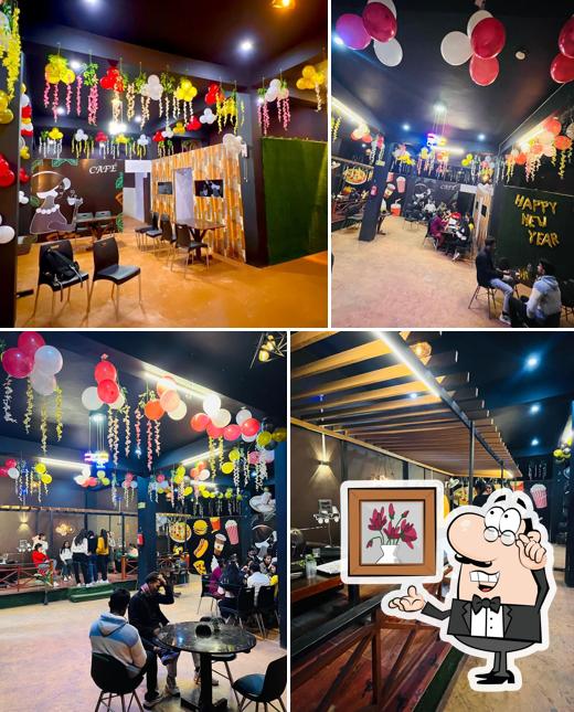 The interior of Aroma Cafe and Party Hall