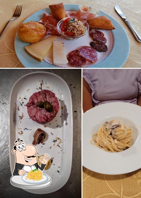 Spaghetti alla carbonara al La Radice