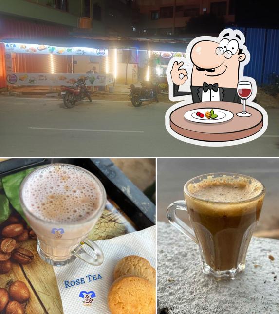 The restaurant's food and exterior