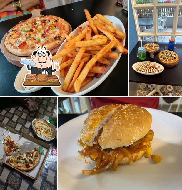 Lobster roll sandwich at The Pizza Box & Cafe Senapati Bapat Road