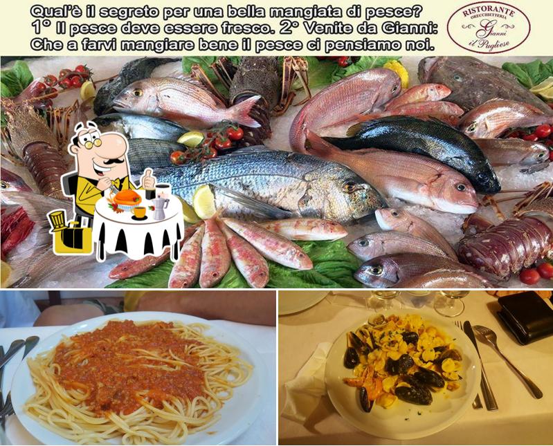 Platti al Ristorante "da Gianni"