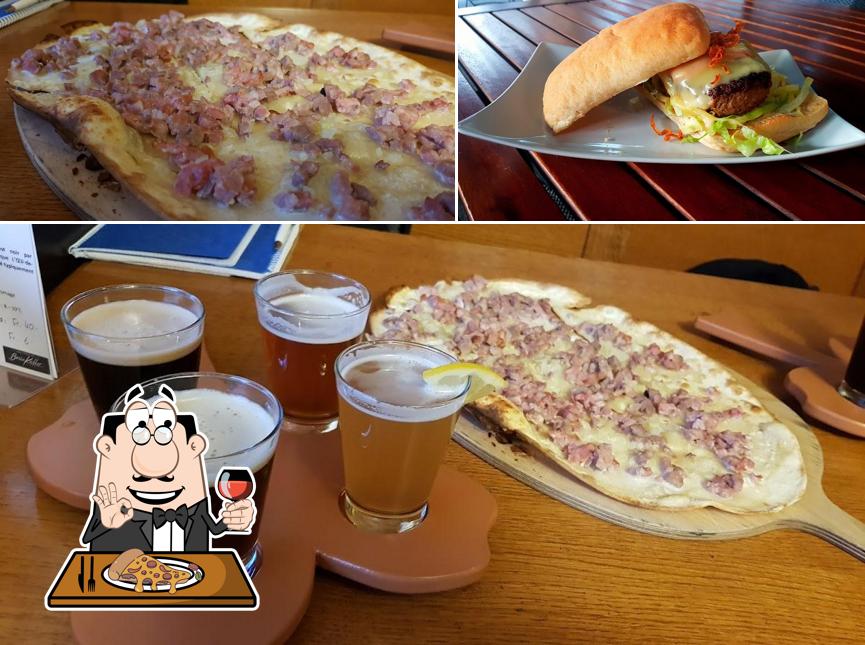 Ordina una pizza a Brasserie de la Fontaine