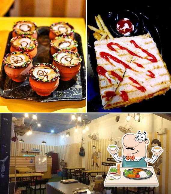 The restaurant's food and interior