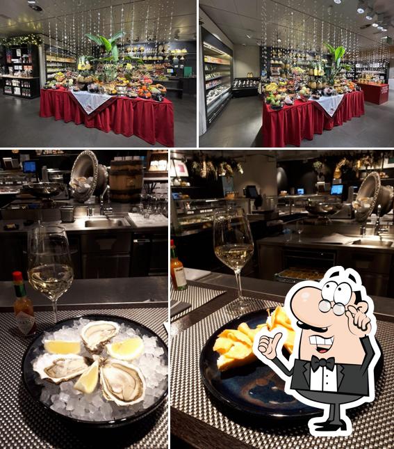 Guarda la immagine che presenta la interni e cibo di Delicatessa Bar Globus