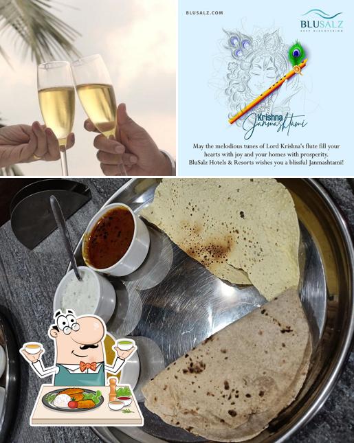 The restaurant's food and beverage