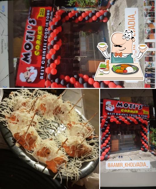 Food at Moti's Corner