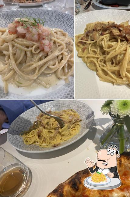 Spaghetti alla carbonara al Restaurant Sapori's