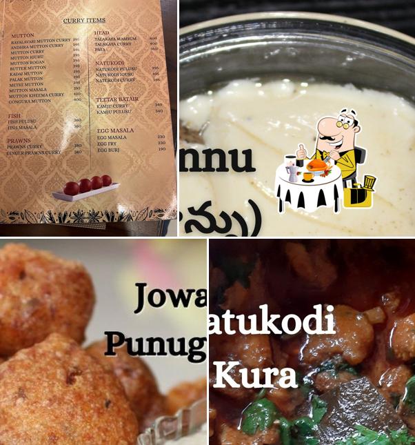 Food at ATHIDI RAYALAVARI RUCHULU