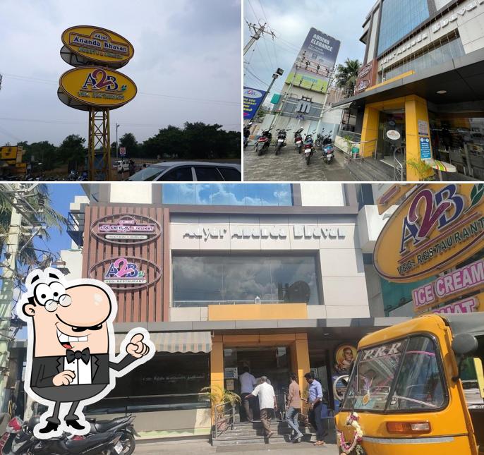 Check out how Adyar Ananda Bhavan - A2B looks outside