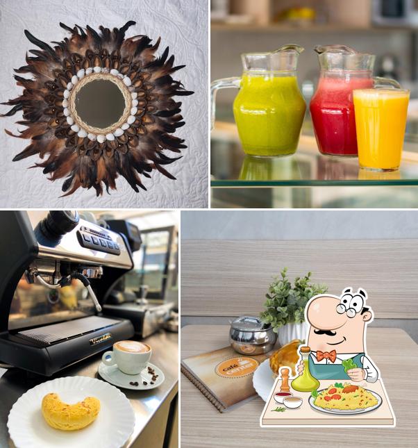 Comida em Café Center