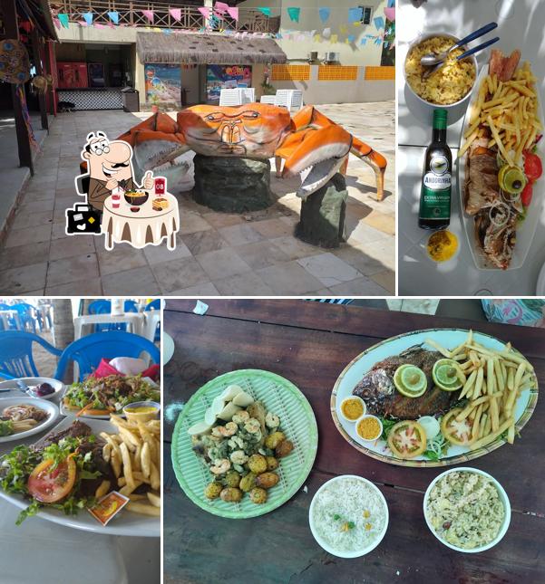 Platos en Chico do Caranguejo Praia