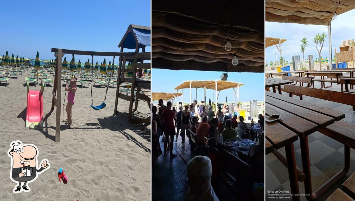 Gli interni di Lido Stella Maris Ristorante