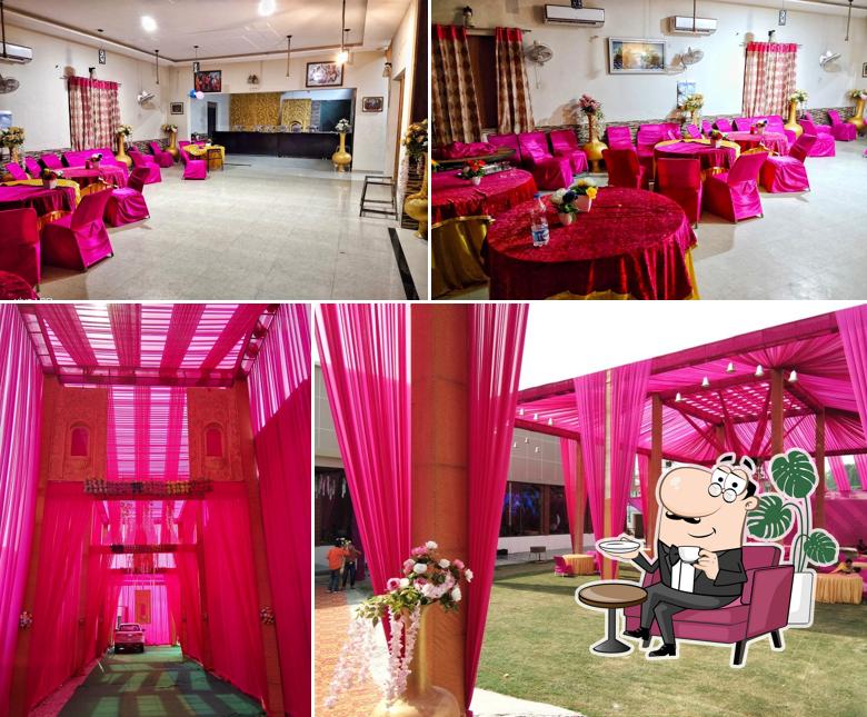 The interior of Malhi Resort and Restaurant