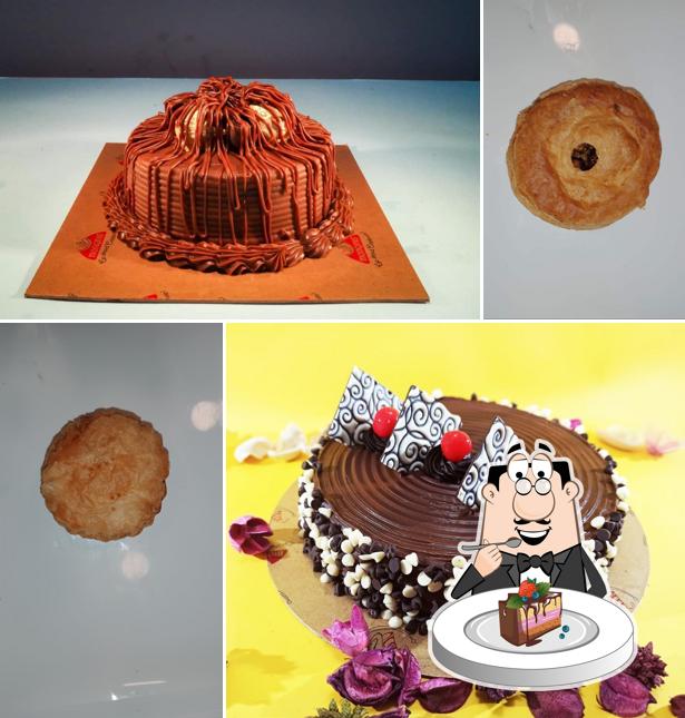 Chocolate cake at Monginis Cake Shop