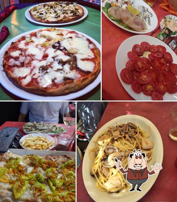 Cibo al Pizzeria "Da Gigetto"