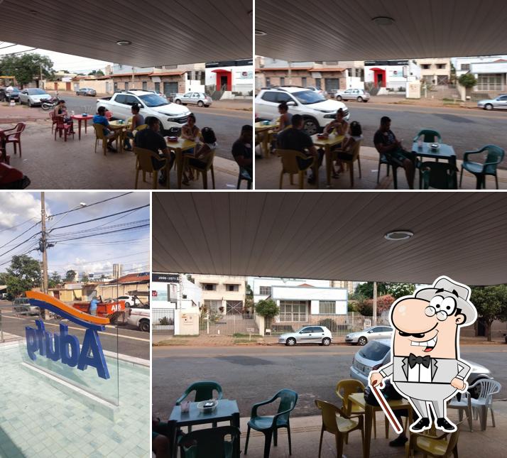 O exterior do Sorveteria Cascão