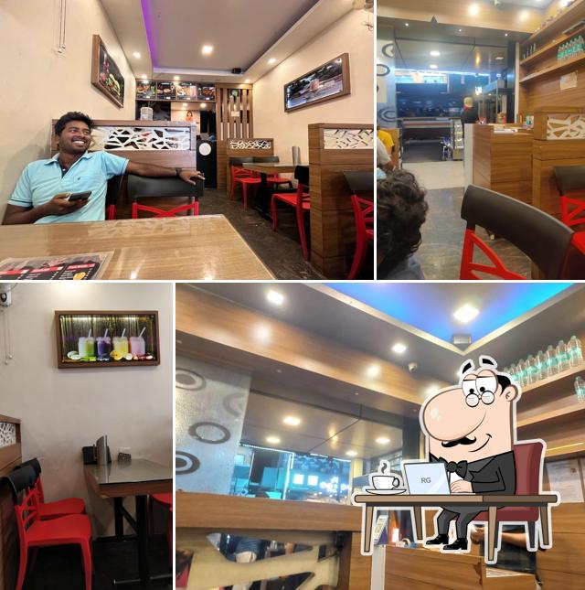 The interior of Coffee club