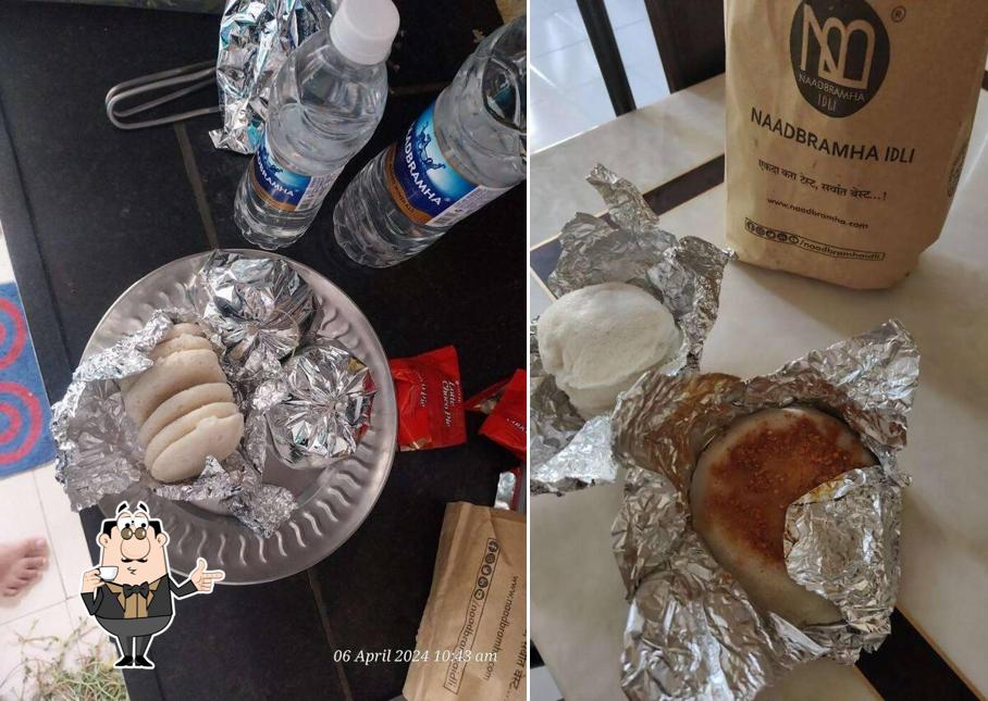 Enjoy a beverage at Naadbramha Idli Bavdhan
