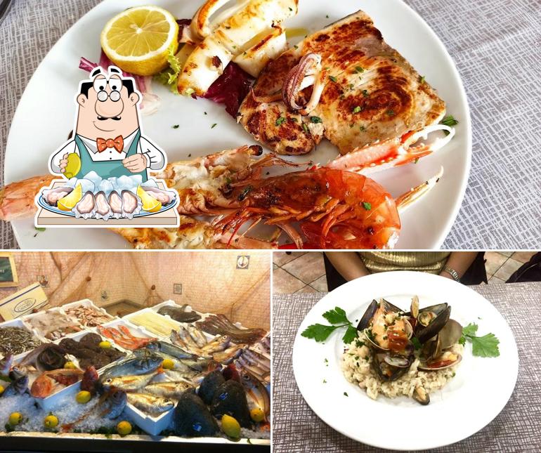 Prenditi tra i molti pasti di mare offerti a Ristorante Il Cavallino