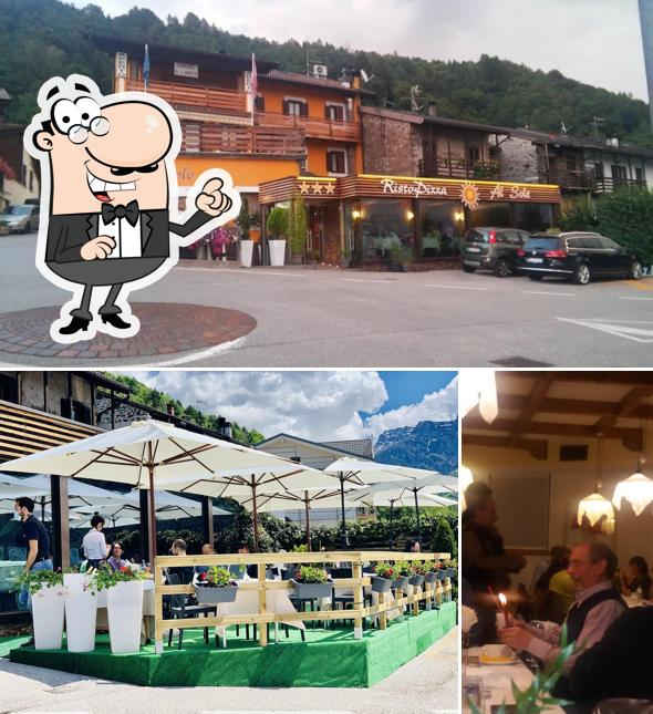 Gli esterni di Ristorante Pizzeria AL SOLE