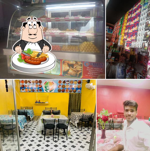 The picture of food and interior at Cafe Jiya Family Restaurant