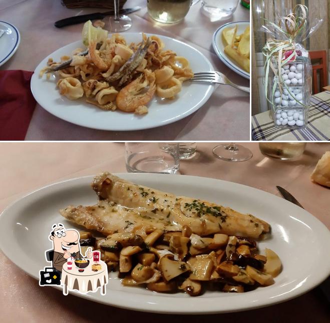 Platti al Ristorante Il Quadrifoglio