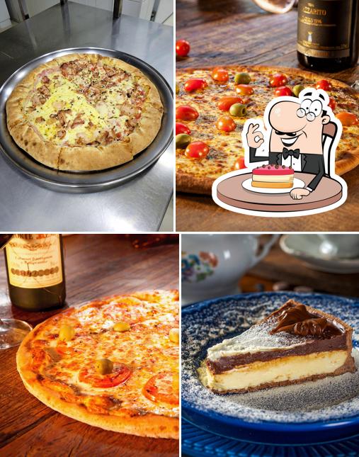 Bolo de queijo em Bella Capri Pizzaria - Franca