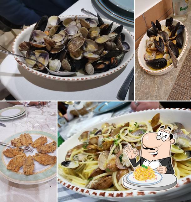 Spaghetti alla carbonara al Gente di mare