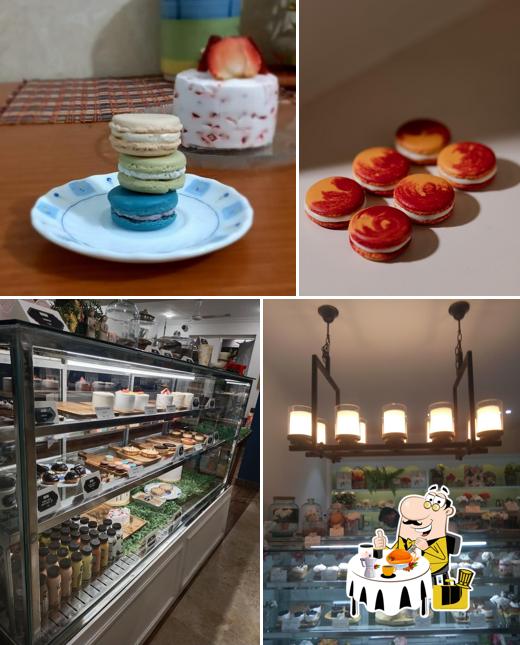Food at Macaron Patisserie