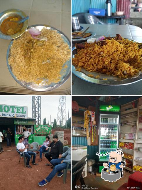 Food at Madina Hotel (Spl Dalcha Khana)