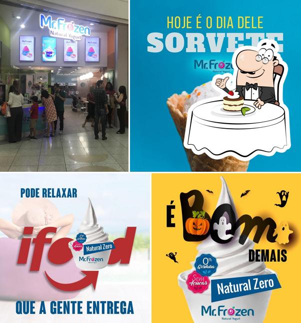 MR. FROZEN provê uma gama de pratos doces