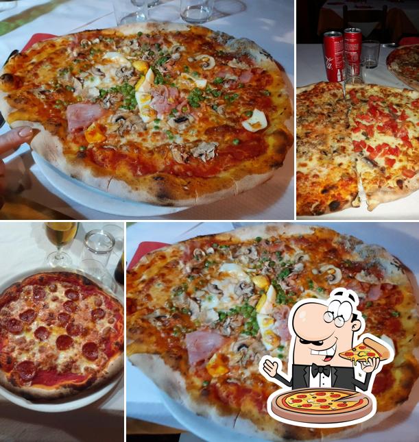 Ordina tra le molte varianti di pizza