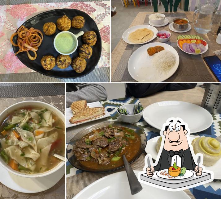 Food at The Himalayan Cafe