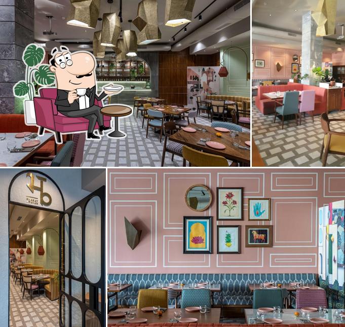 The interior of Bharat Bhavan