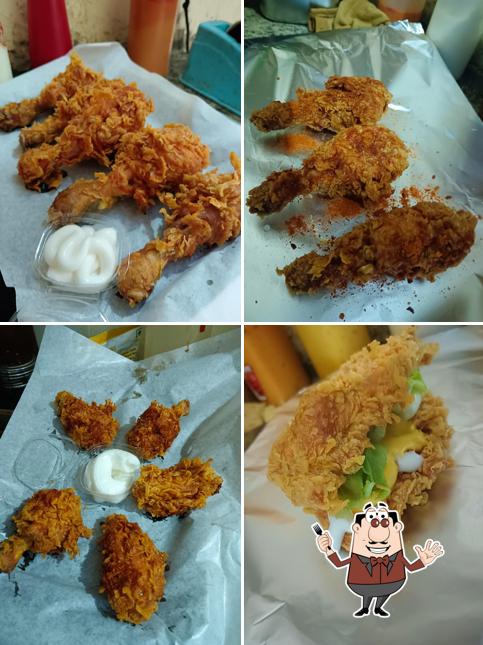 Fried chicken at BURGER BITES