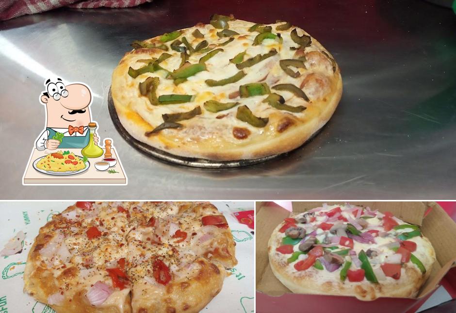 Food at BKJ Pizza Hub