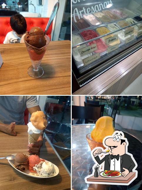 Mousse de chocolate em Traxler's Gelateria