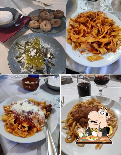 Pappardelle al Ristorante Da Peppe