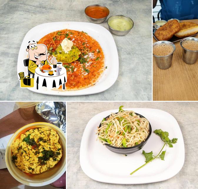 Food at Sri Krishna Cafe