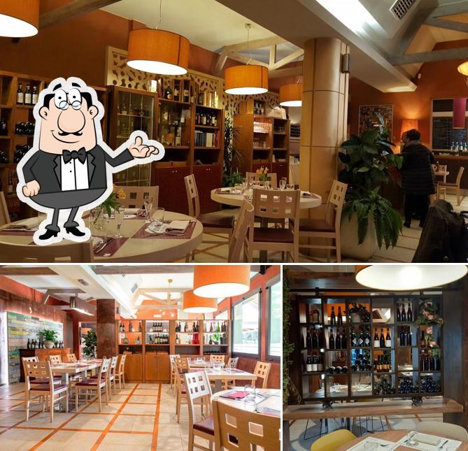 Gli interni di Vivo Restaurant