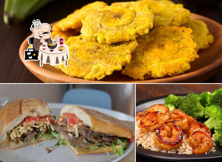 Panino con maiale stirato al Amanecer