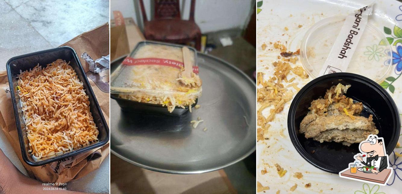 Food at Biryani Badshah