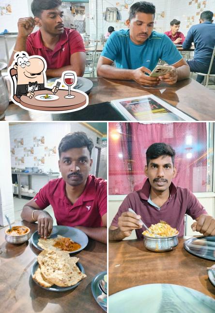Take a look at the image depicting food and interior at Hotel Udupi