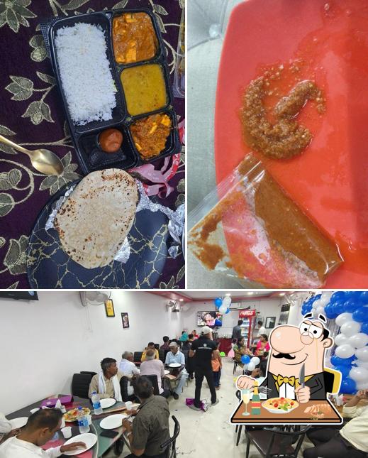 The restaurant's food and interior