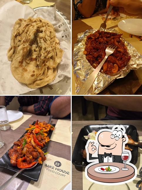 Food at Bake house & yummy restaurant
